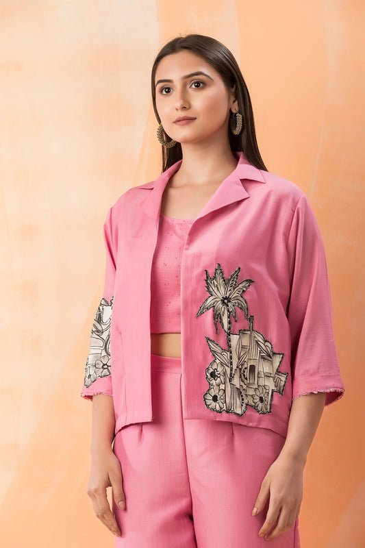 Designer Coord Set with Jacket