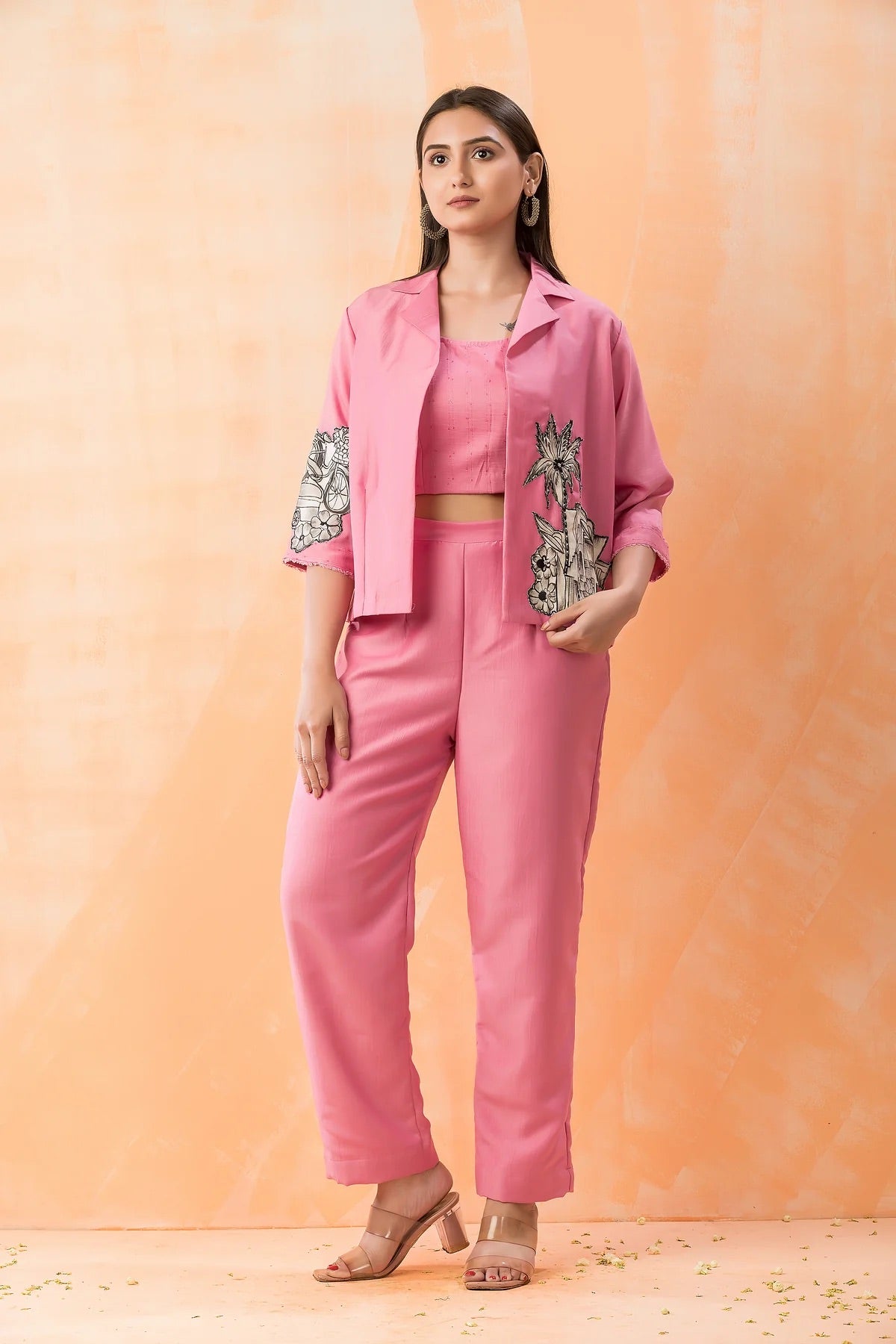 Designer Coord Set with Jacket