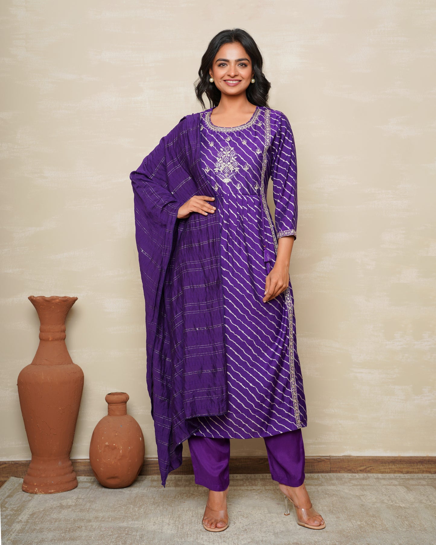 Leheriya Suit Set