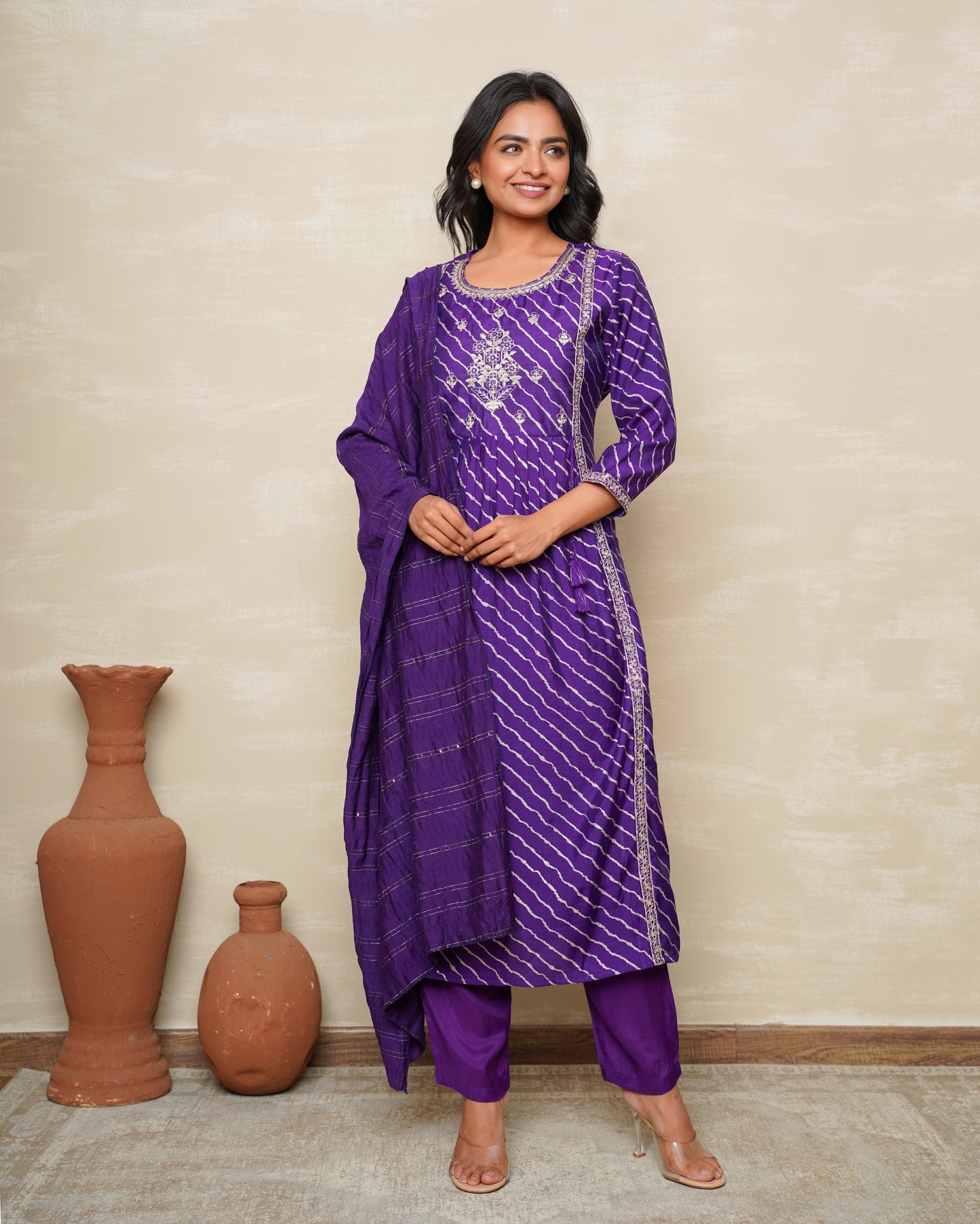 Leheriya Suit Set