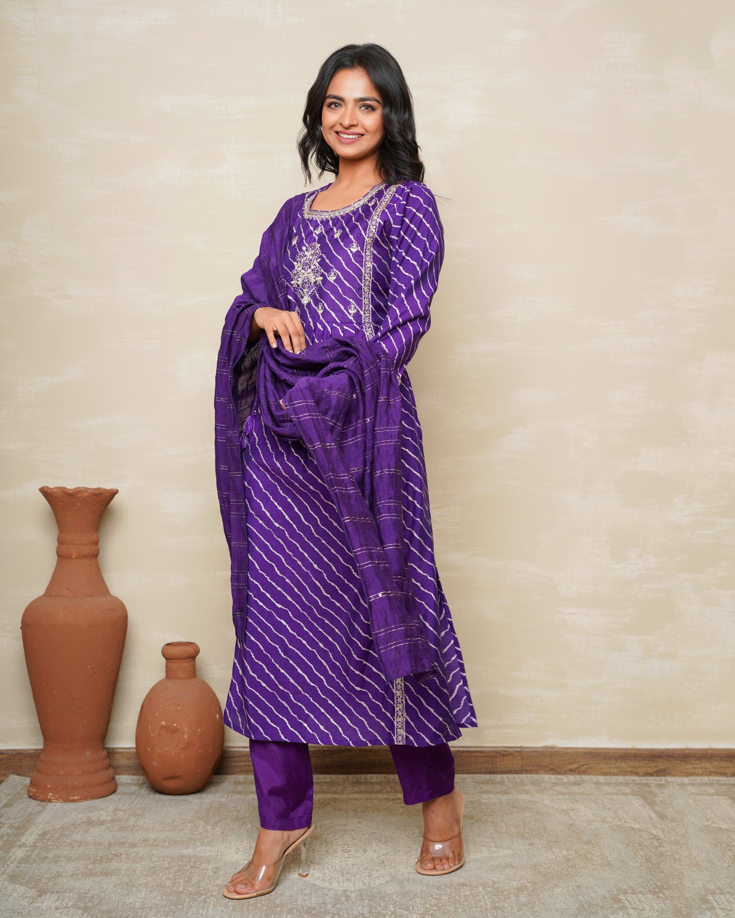 Leheriya Suit Set