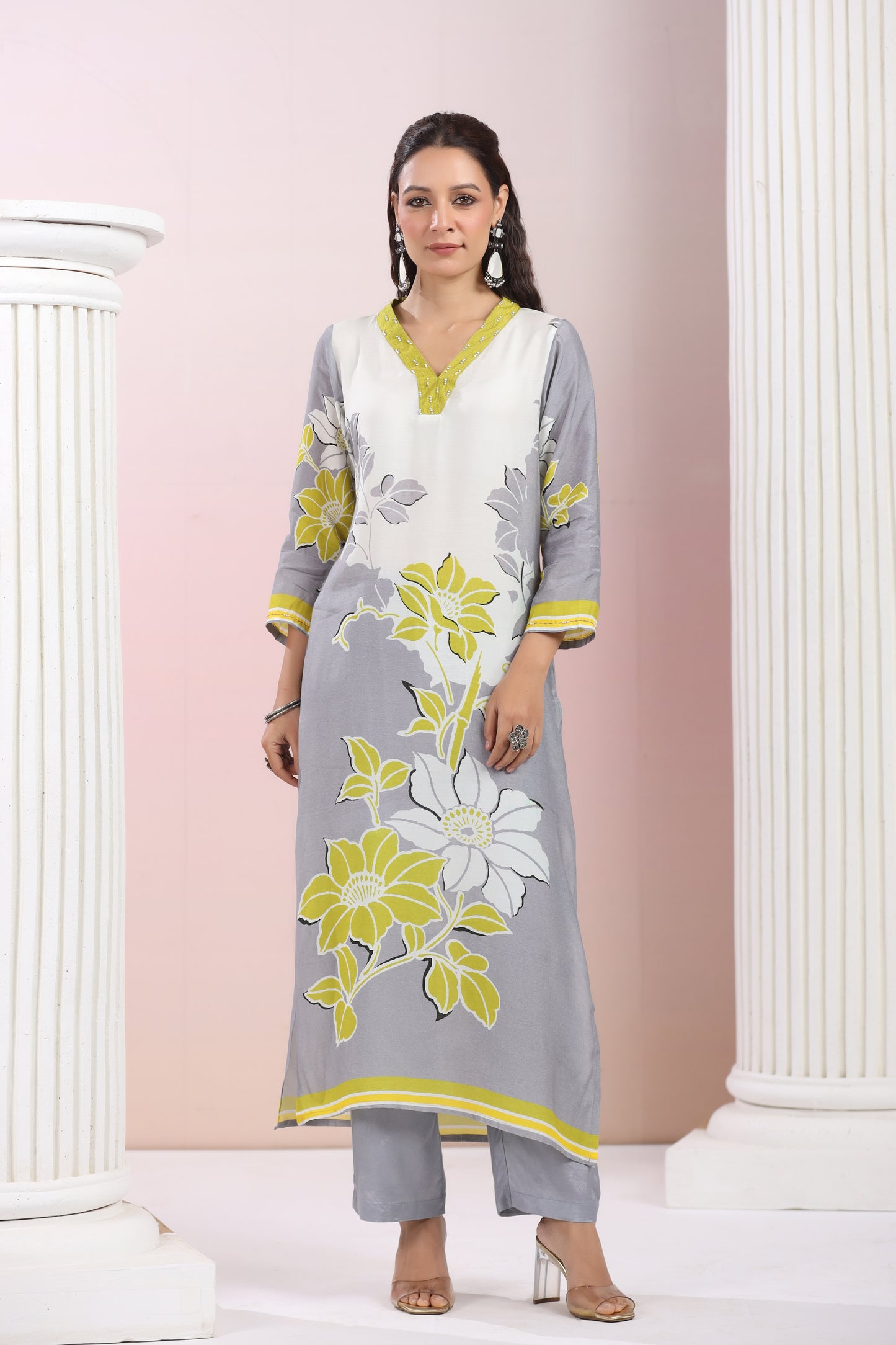 Lime Green Suit Set