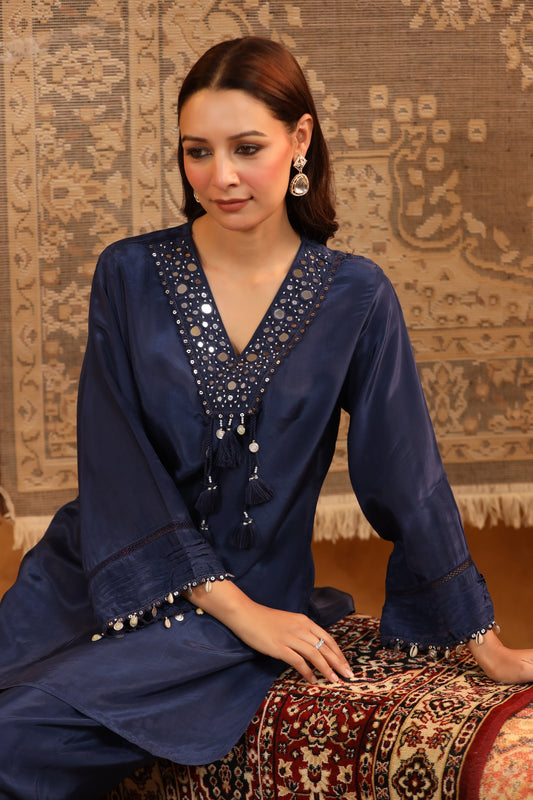 Designer Coord Set with Dhoti Pants
