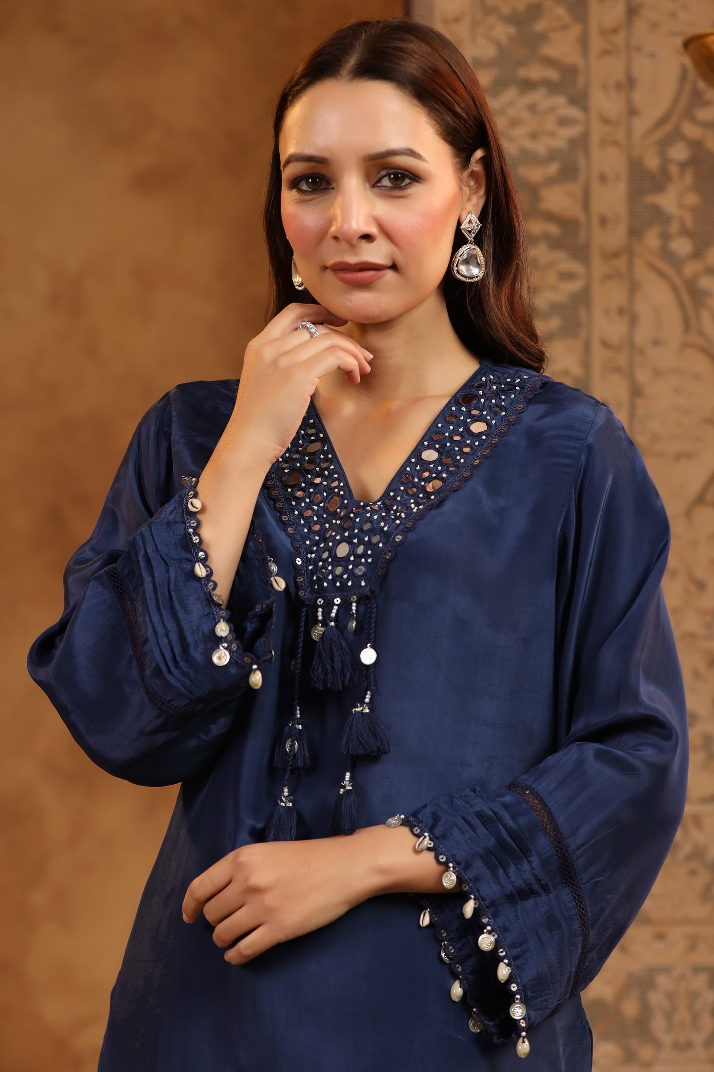 Designer Coord Set with Dhoti Pants
