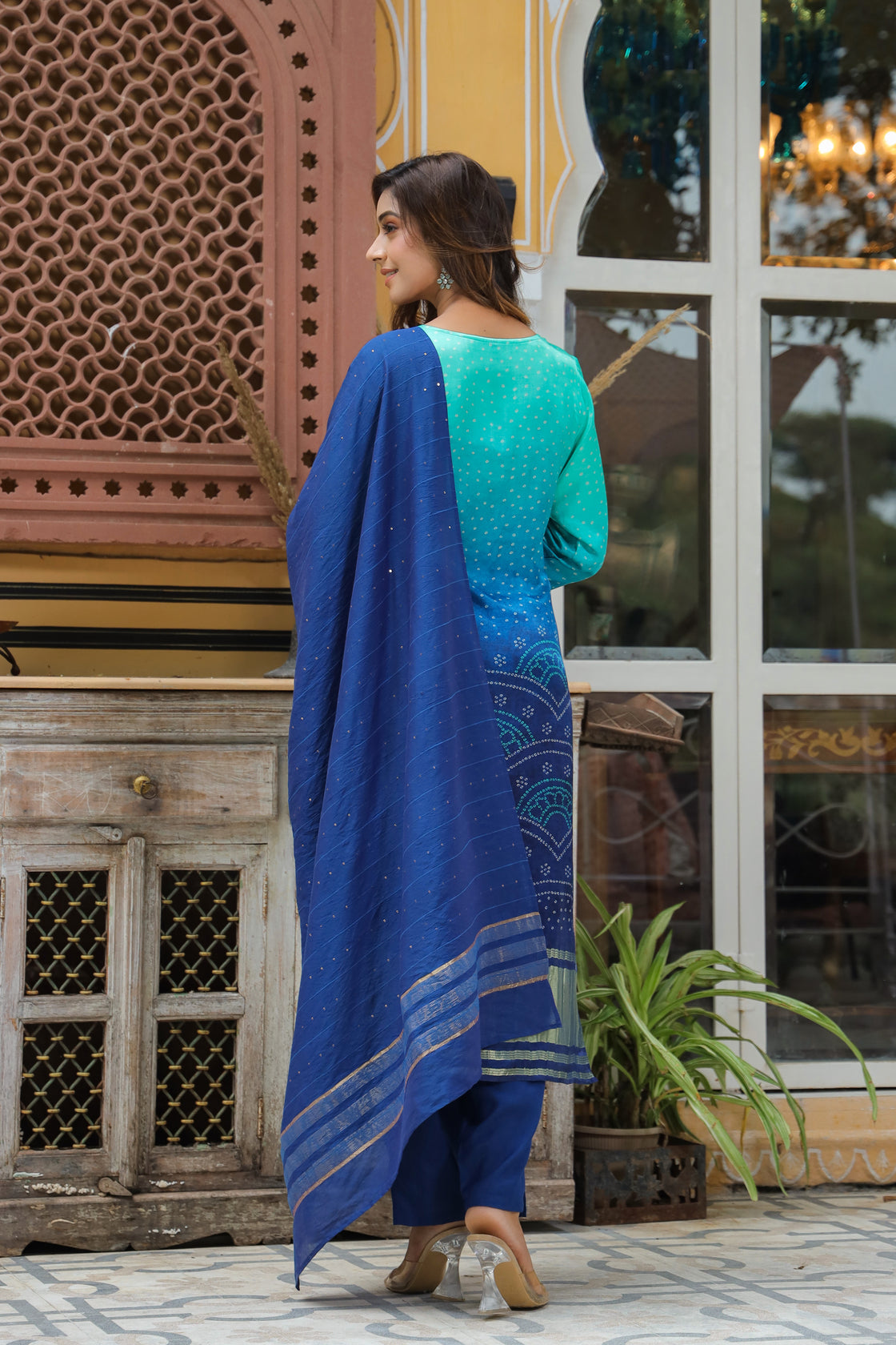 Gul Bandhej Blue