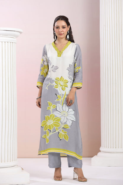 Lime Green Suit Set
