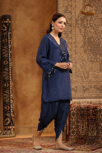 Designer Coord Set with Dhoti Pants