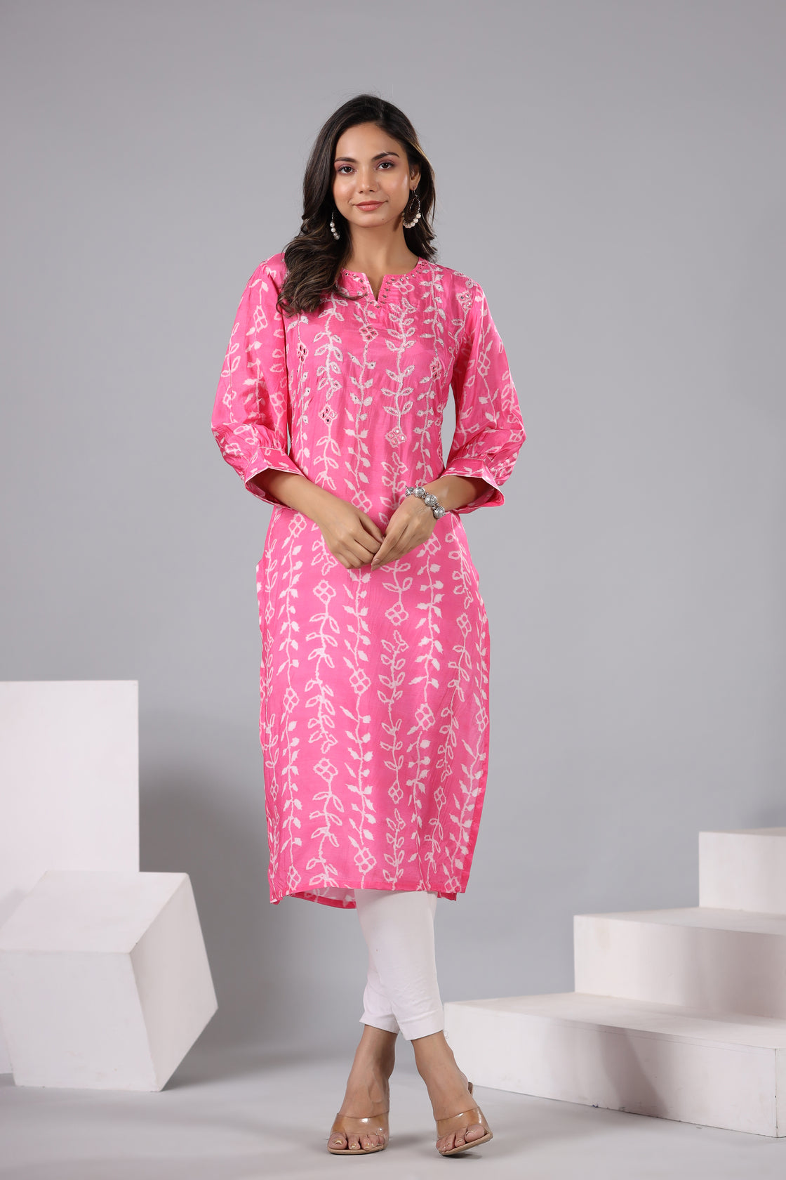 Printed Muslin Kurti